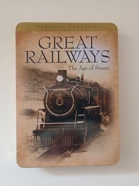Great Railways: The Age of Steam – 3-Disc Special Edition DVD Tin